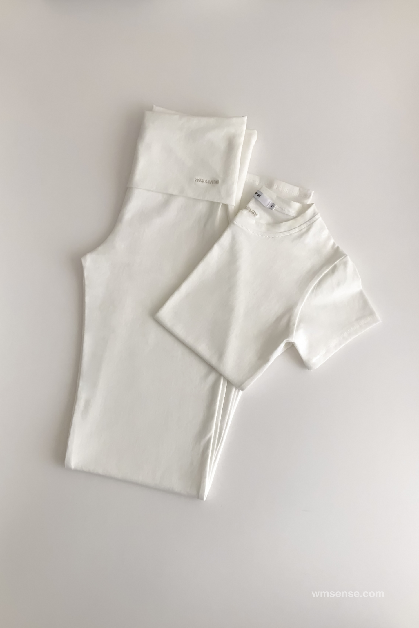 EFFORTLESS SET WMS (short sleeve) IVORY