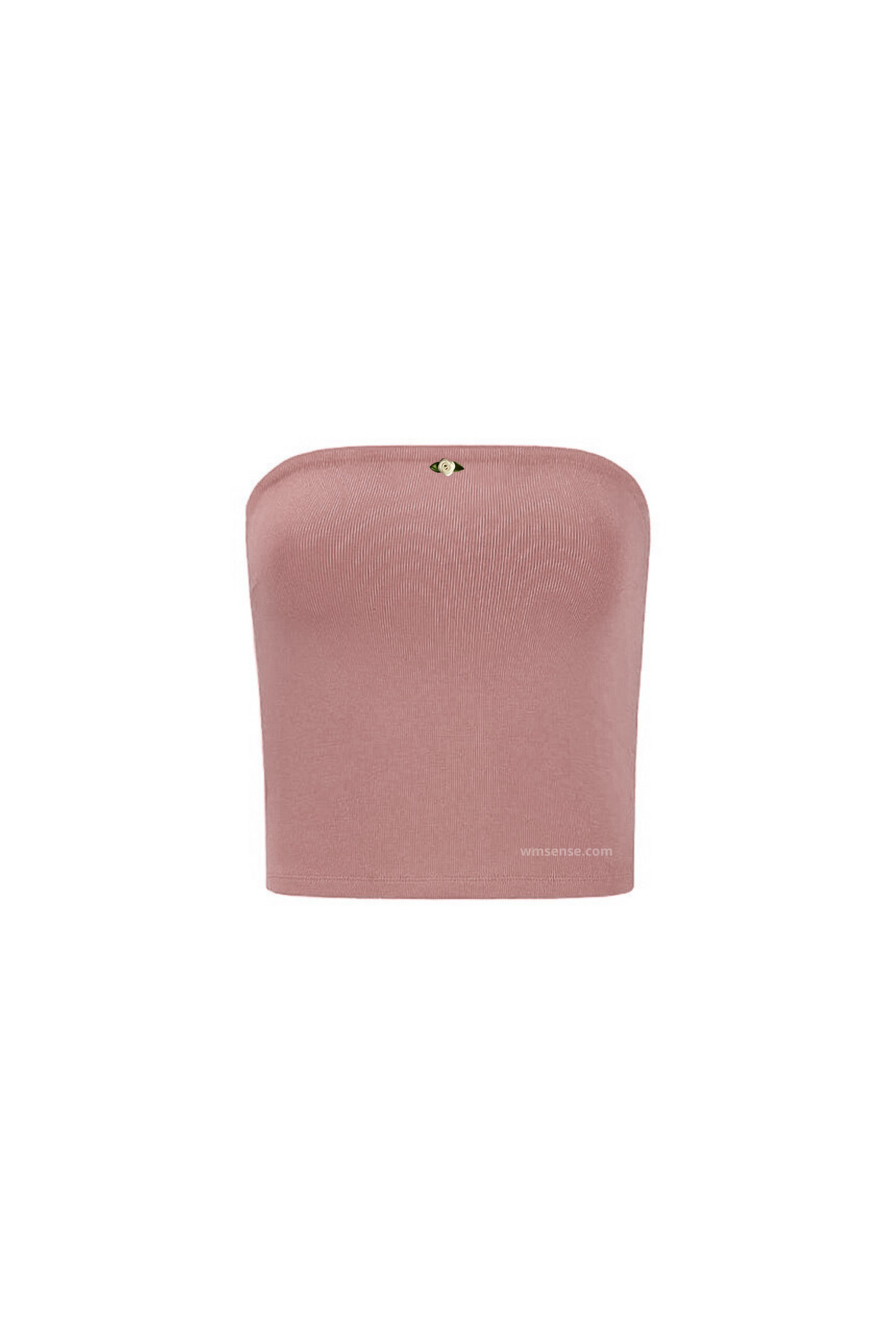 LILY TUBE TOP ROSYBROWN