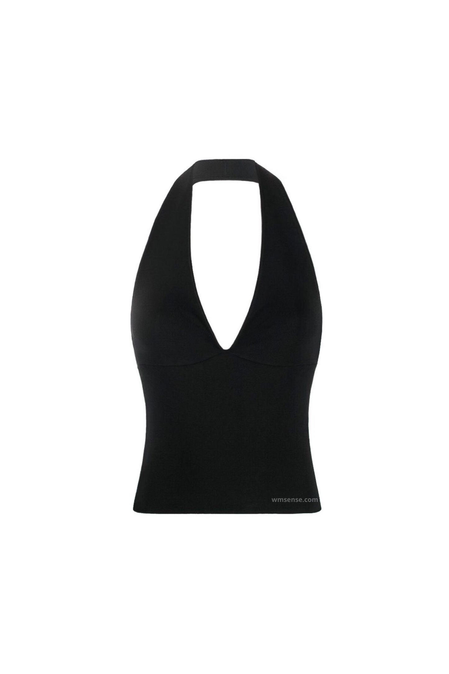 YASMIN LONG TOP BLACK