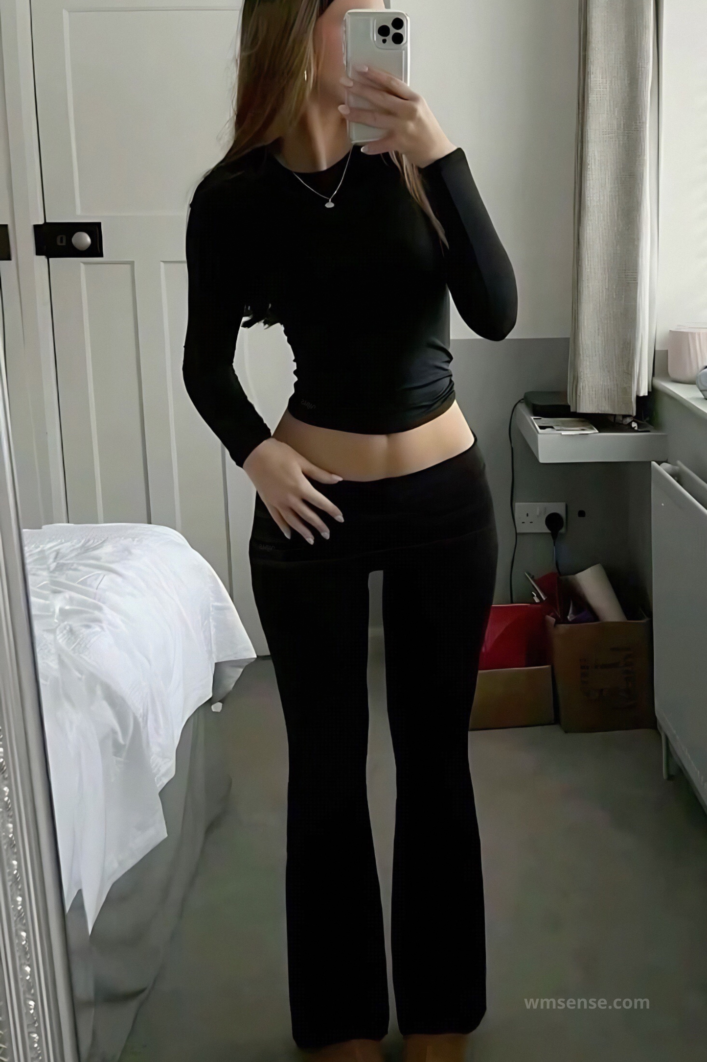 EFFORTLESS SET WMS (long sleeve) BLACK
