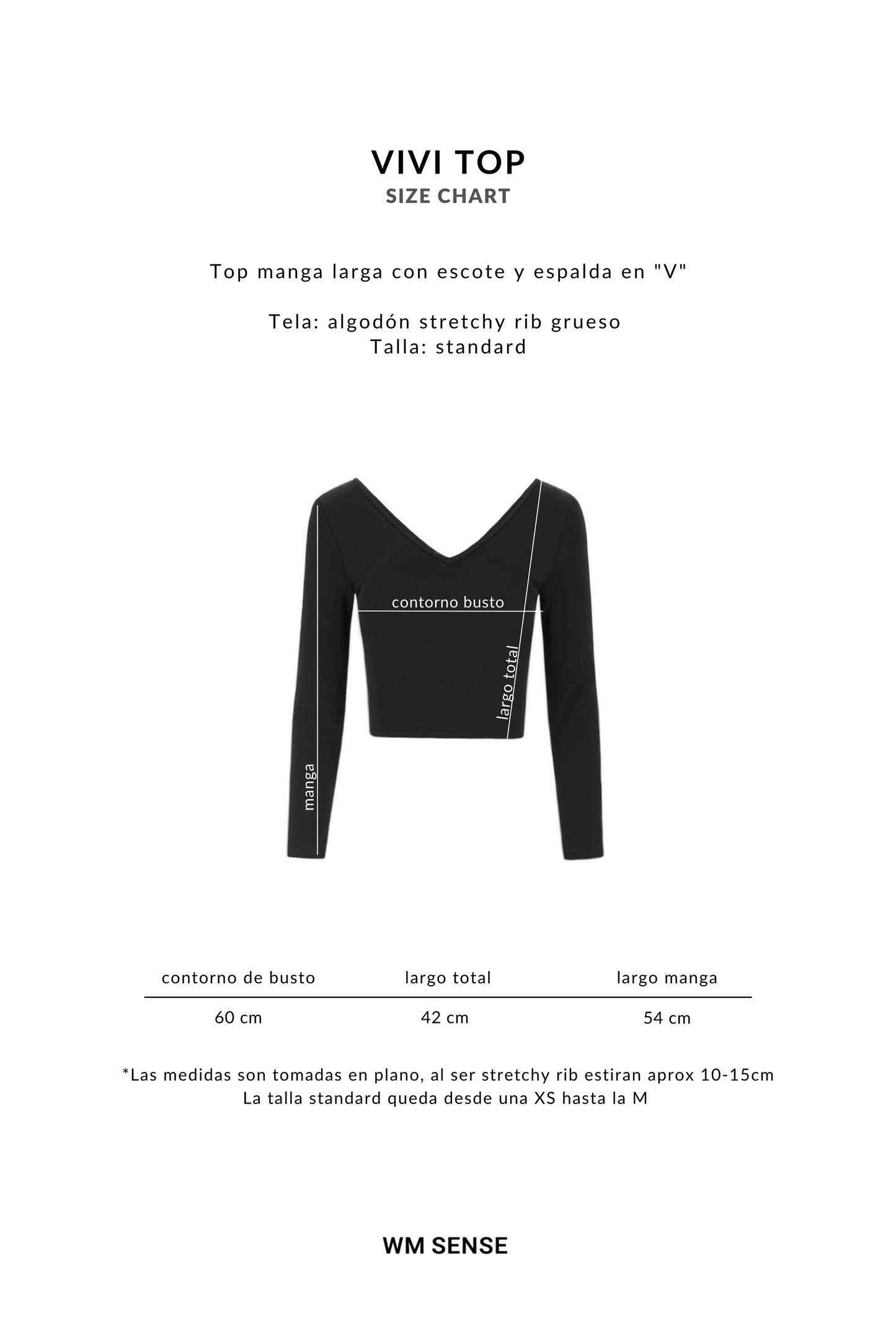 VIVI TOP NEGRO