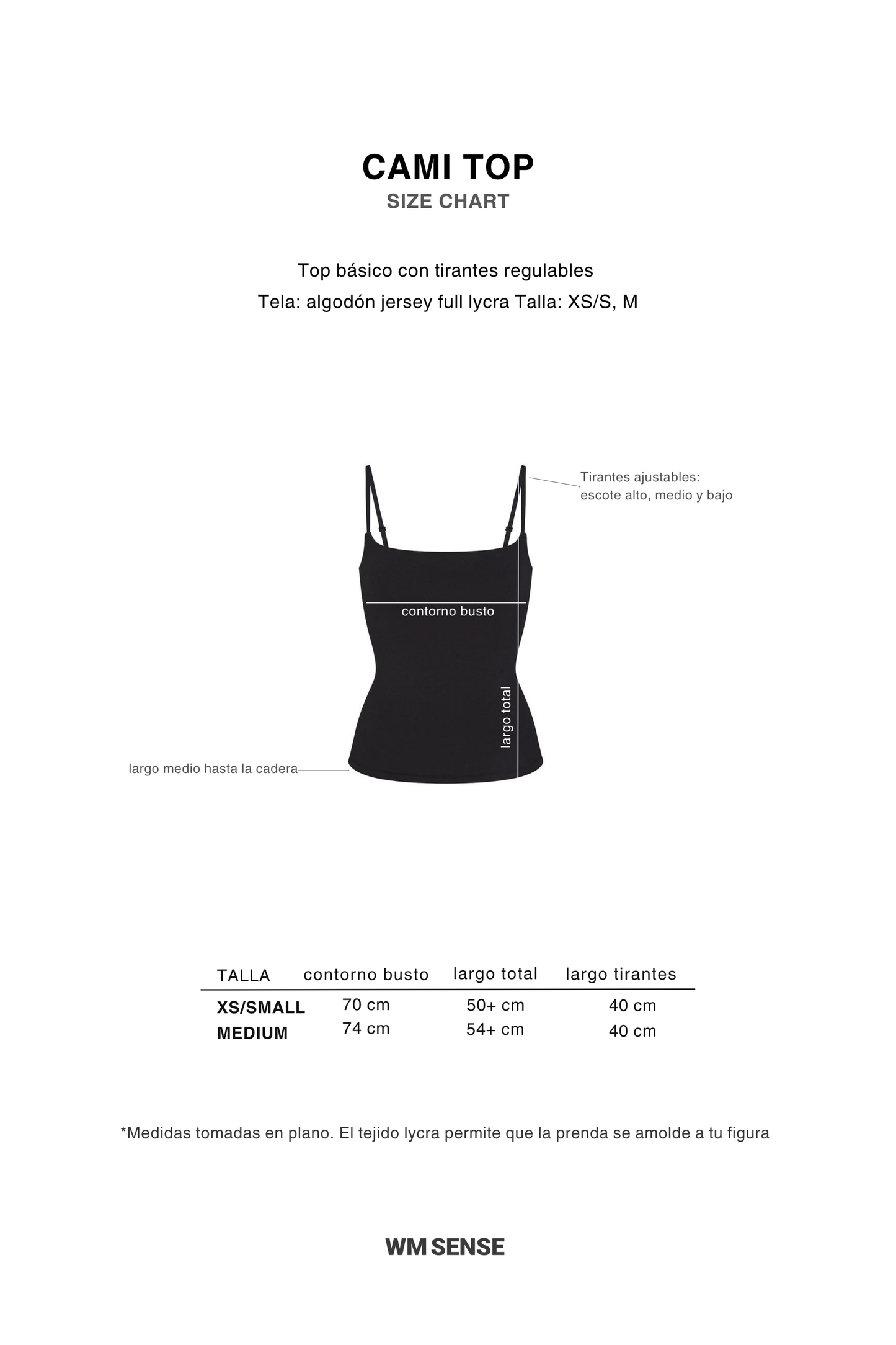 CAMI TOP