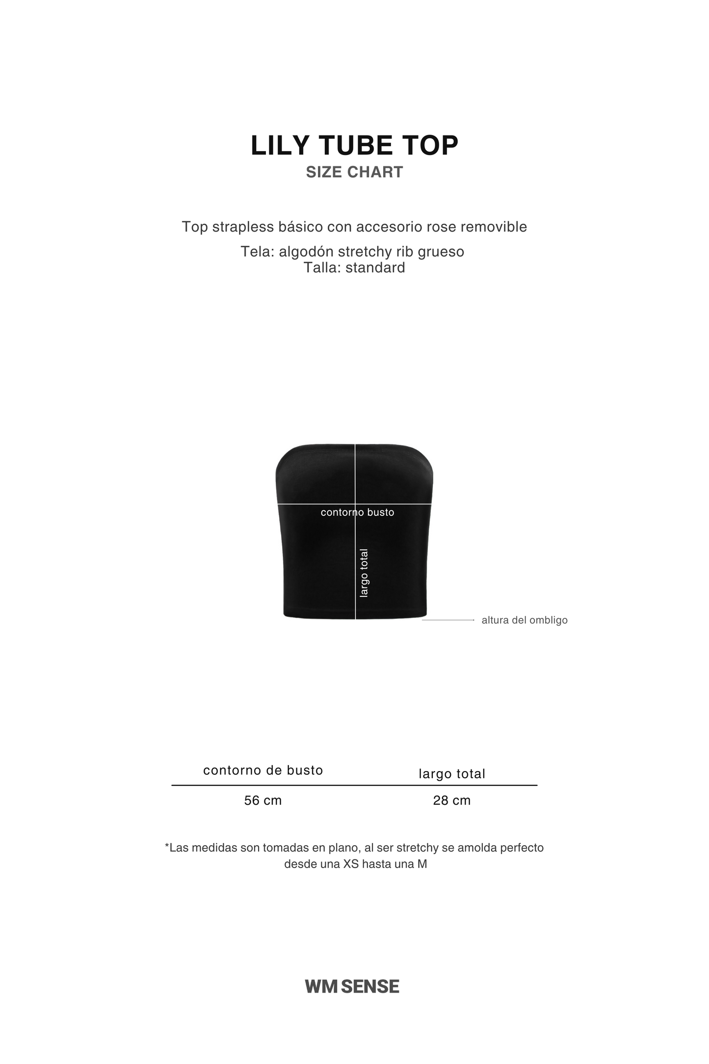 LILY TUBE TOP STEEL-BLUE