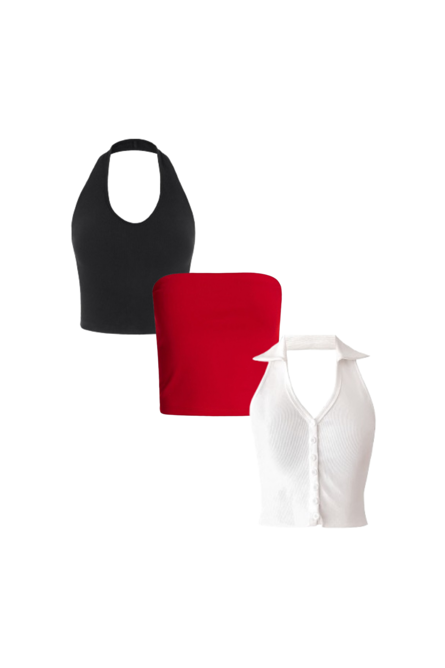 PACK x 3 TOPS ALBA+LILY+MADISON