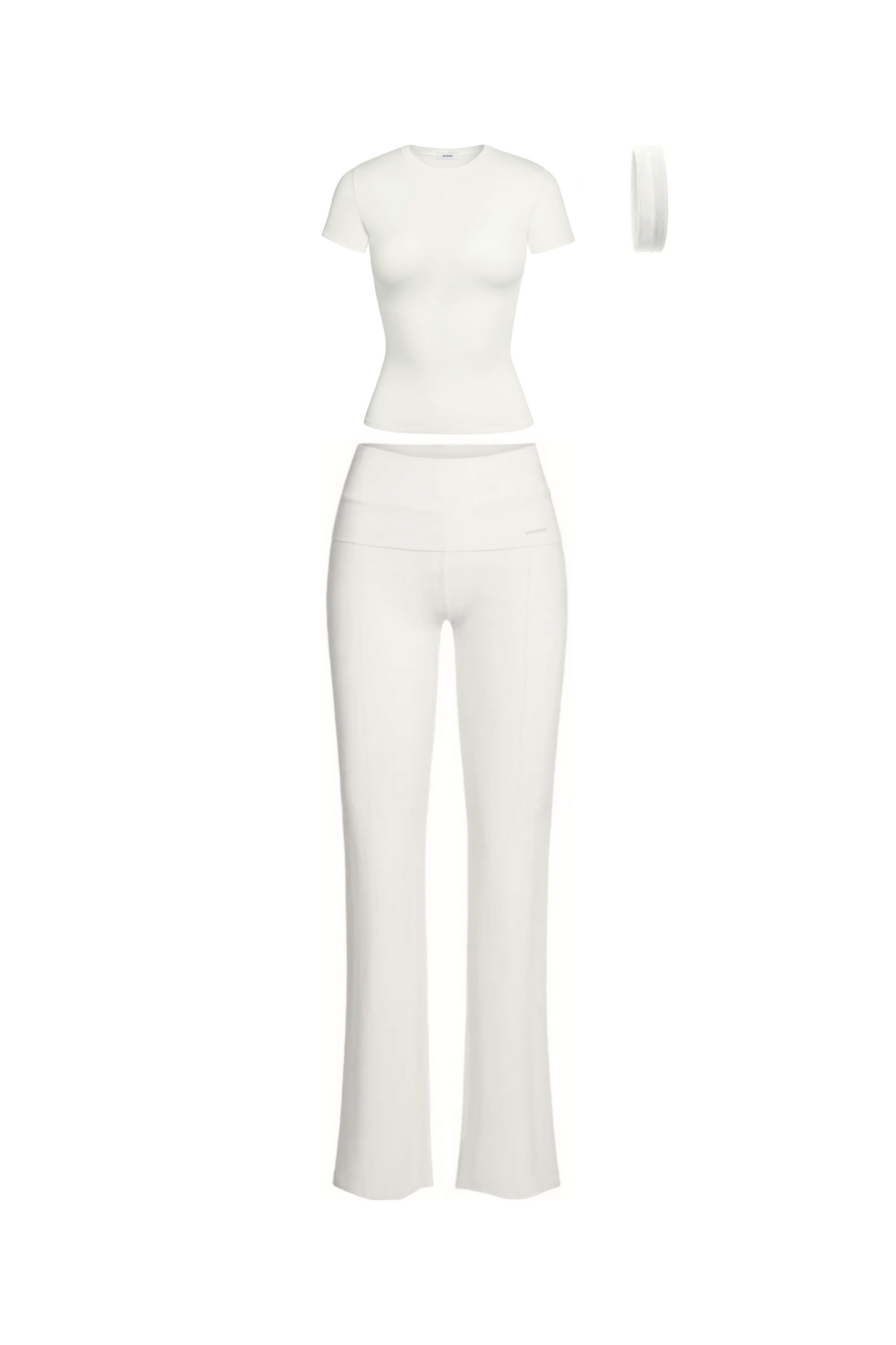EFFORTLESS SET WMS (short sleeve) IVORY