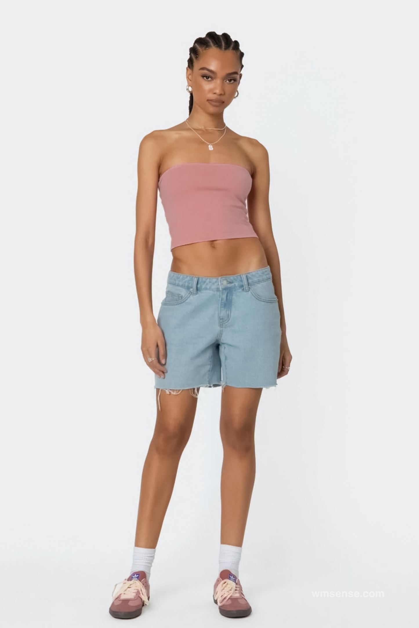 LILY TUBE TOP ROSYBROWN