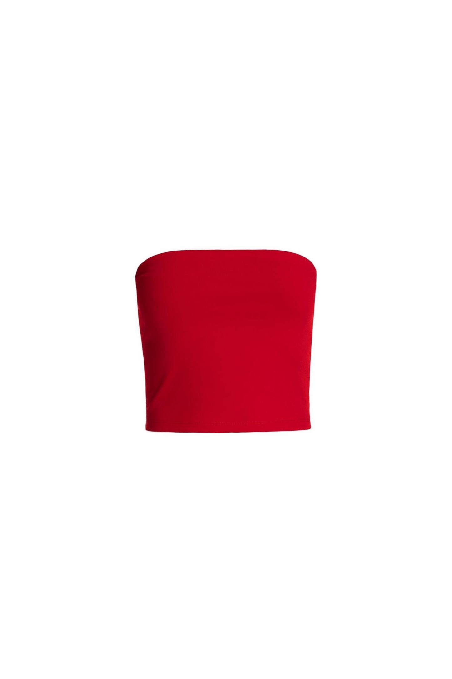 LILY TUBE TOP LIPSTICKRED