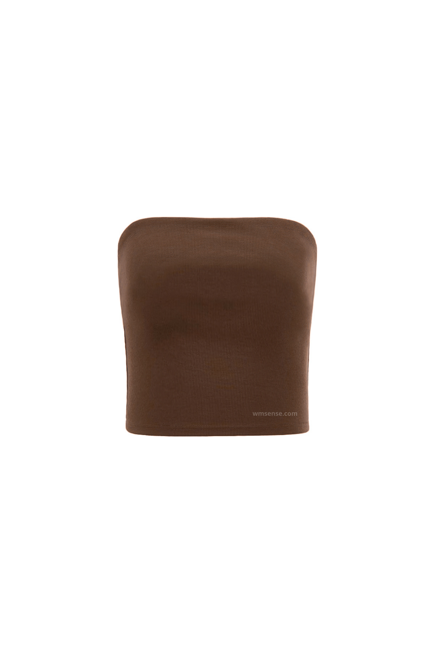 LILY TUBE TOP CHOCOLATE-BROWN