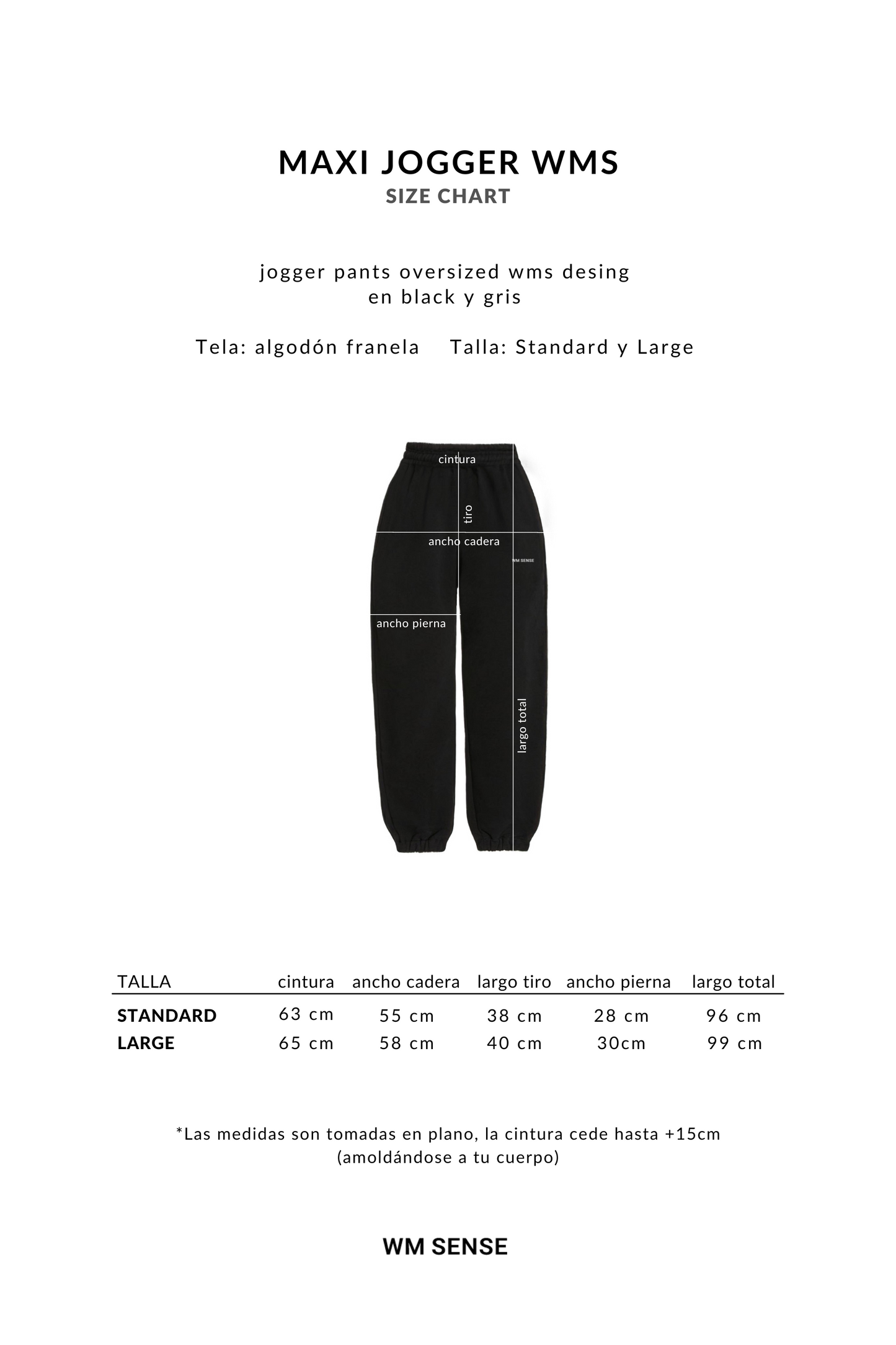 MAXI JOGGER WMS GRIS