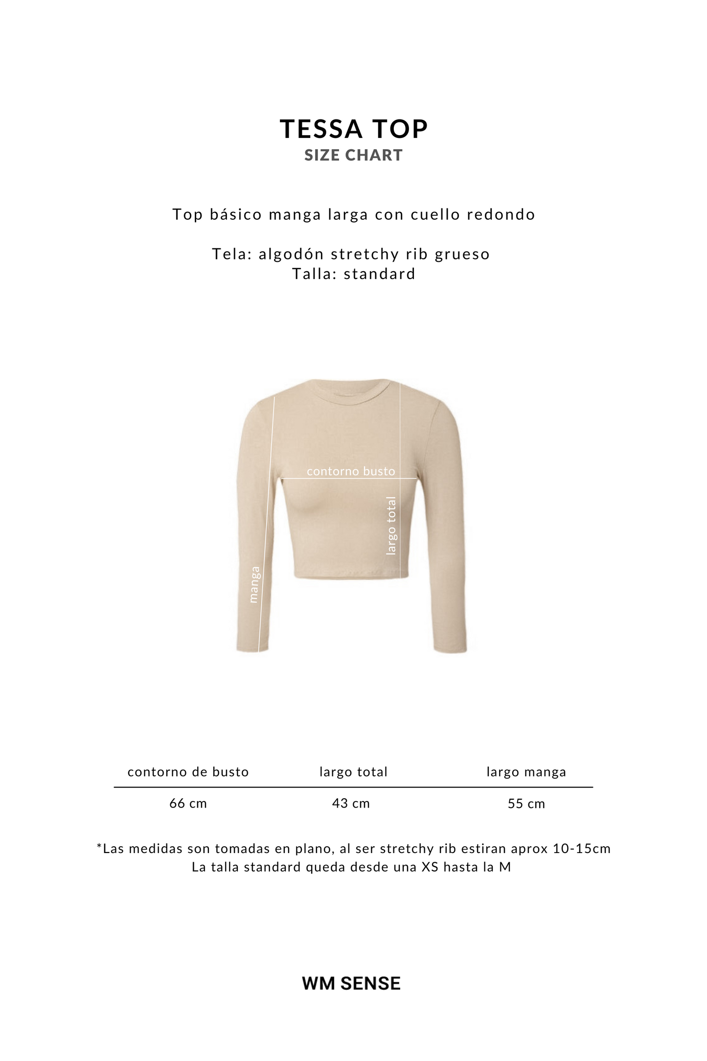 TESSA TOP BEIGE (last units)
