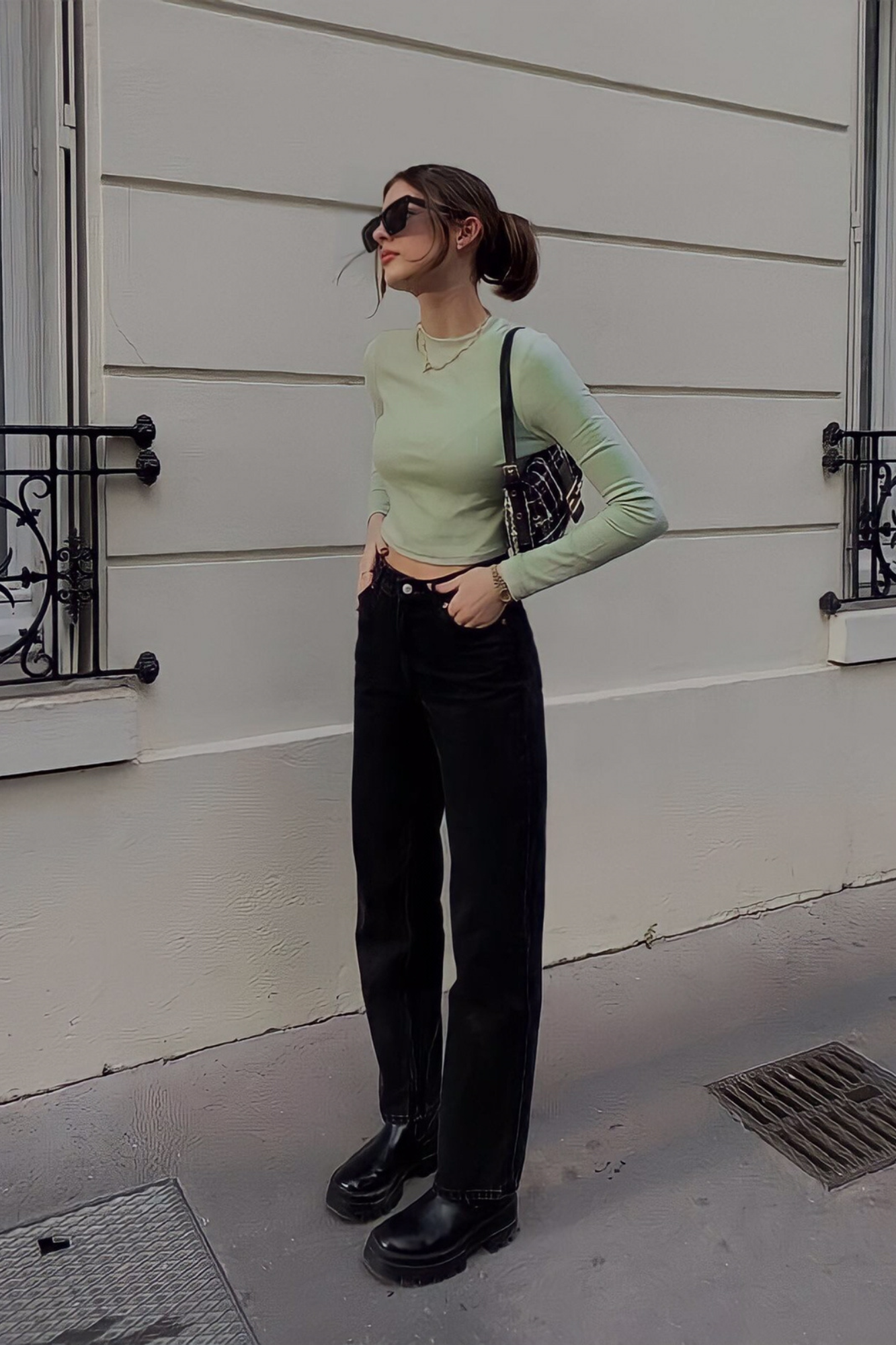 TESSA TOP PISTACHO