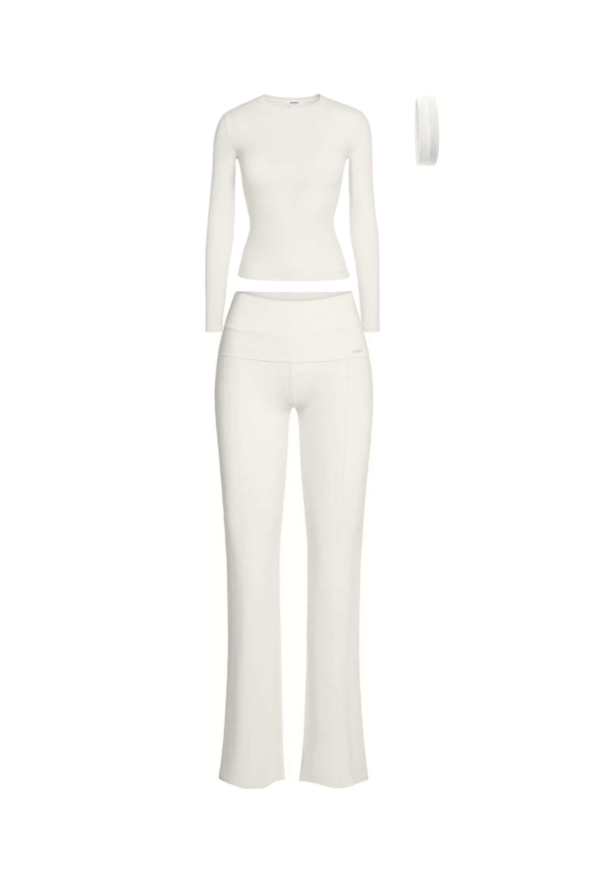 EFFORTLESS SET (long sleeve) IVORY