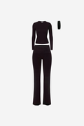 EFFORTLESS SET (long sleeve) BLACK