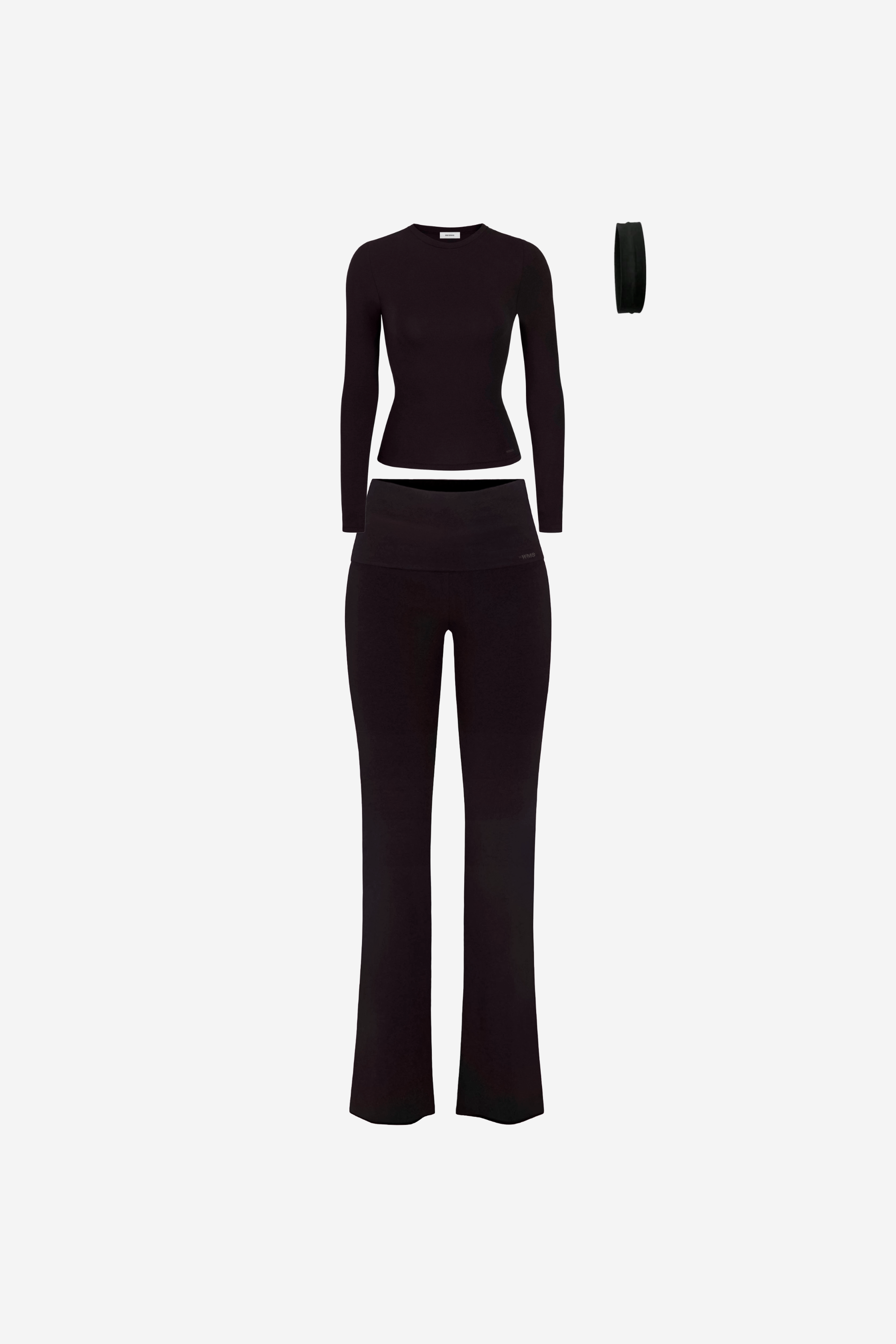 EFFORTLESS SET (long sleeve) BLACK