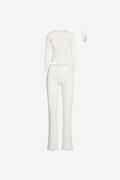 EFFORTLESS SET (long sleeve) IVORY