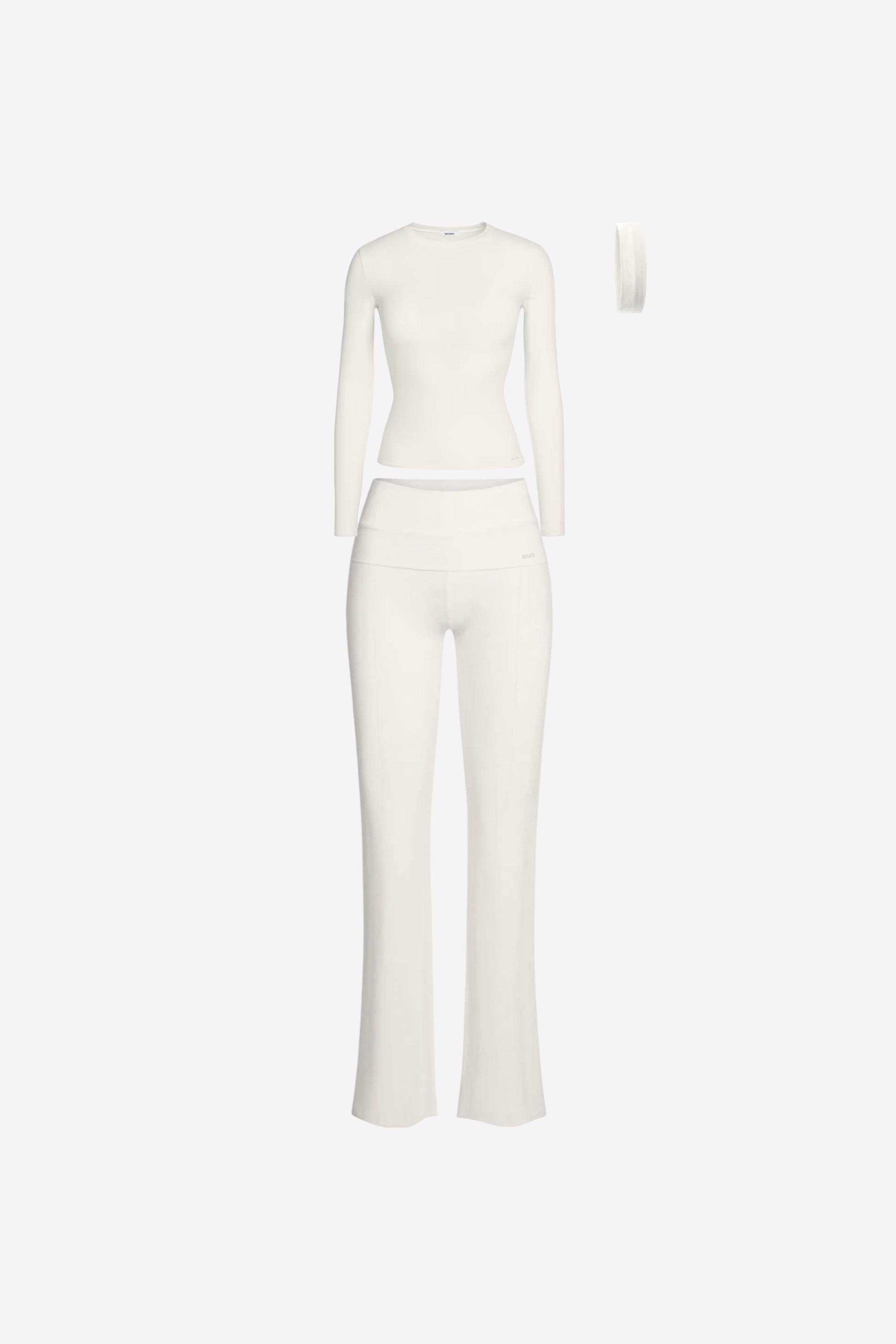 EFFORTLESS SET (long sleeve) IVORY