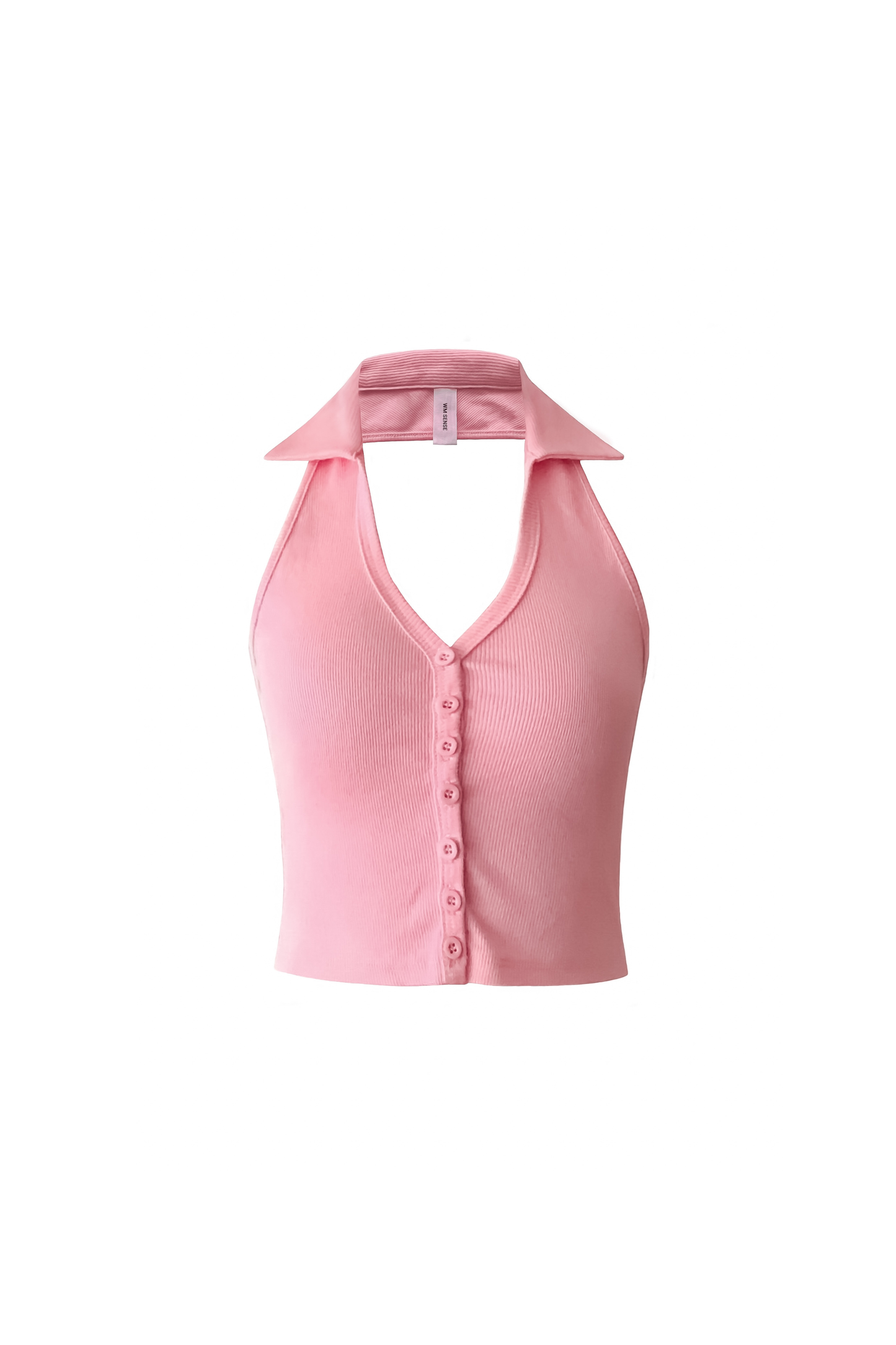 MADISON BUTTON TOP PINK