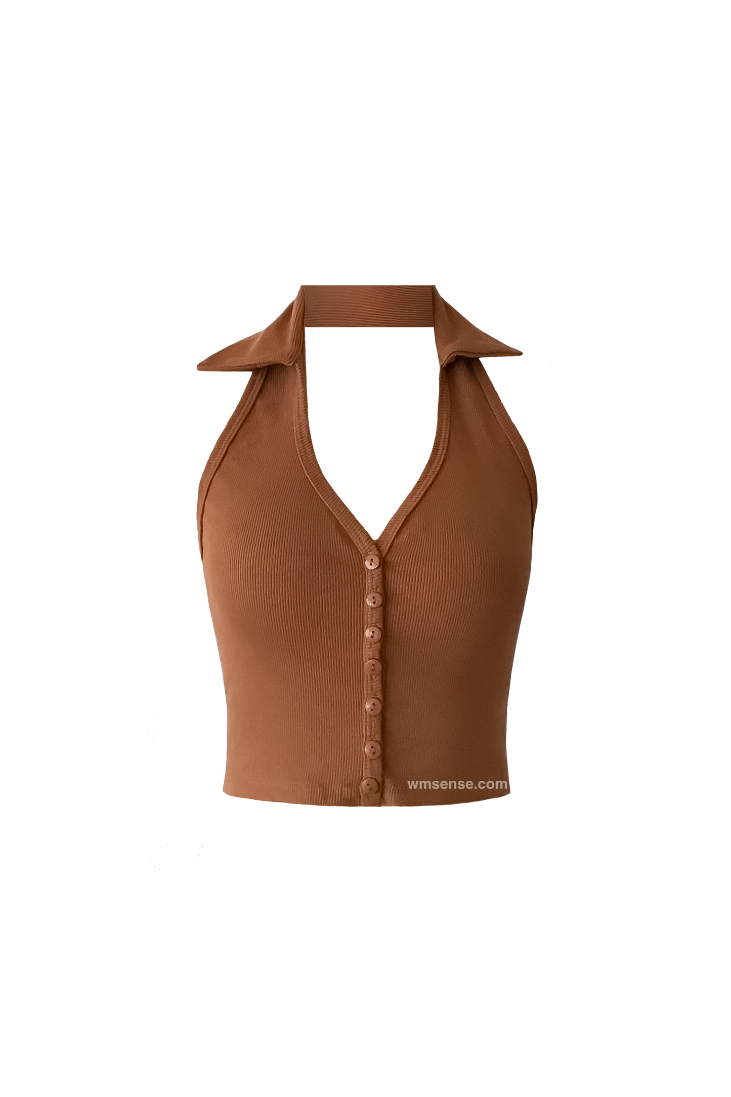 MADISON BUTTON TOP CAMEL