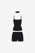 EFFORTLESS LOUNGE SET BLACK