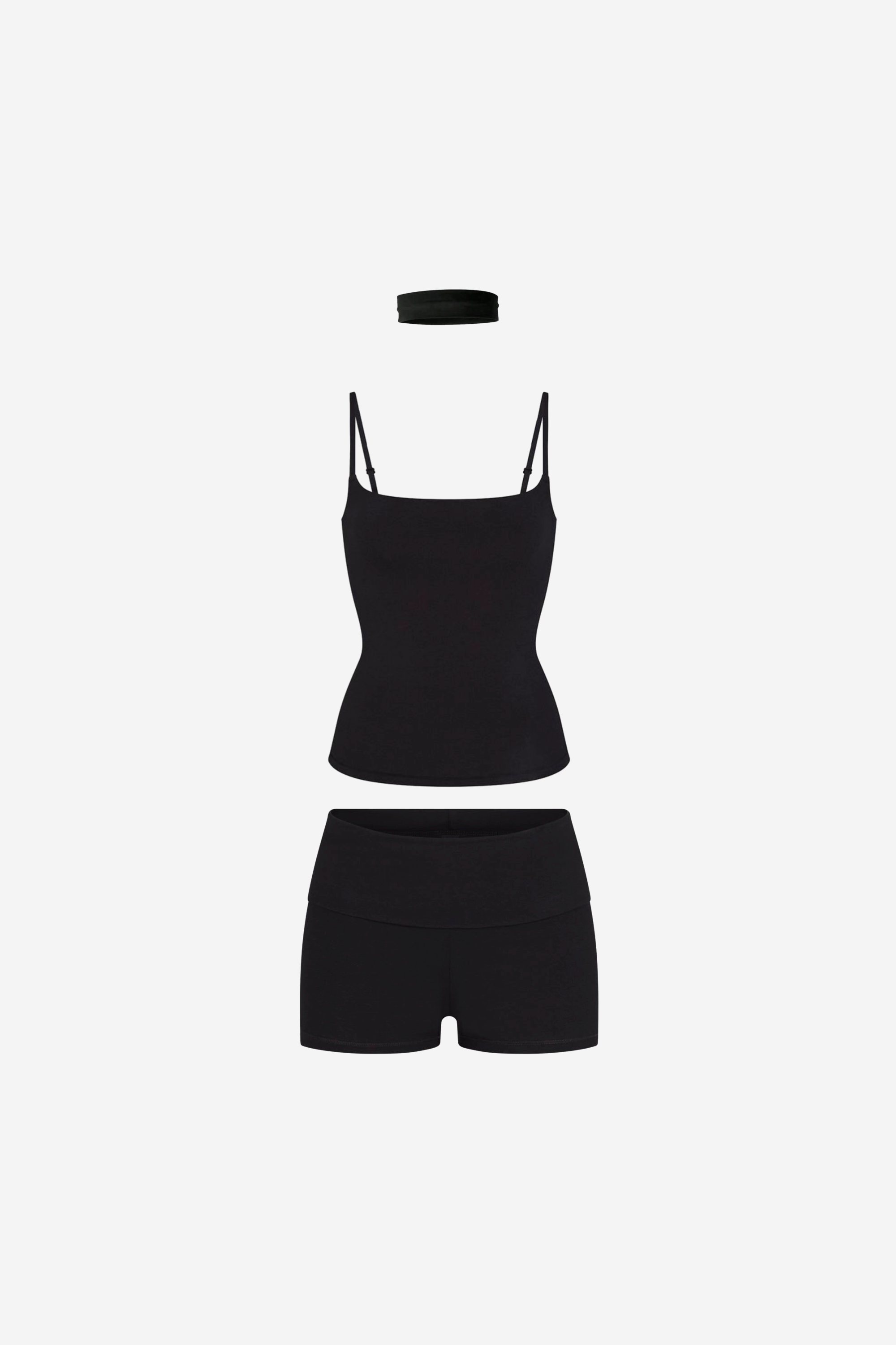 EFFORTLESS LOUNGE SET BLACK