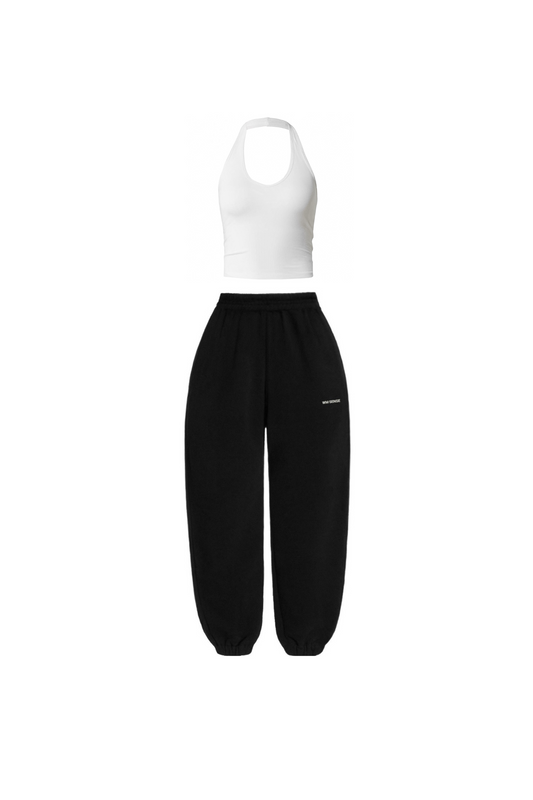 PACK ALBA HALTER TOP + MAXIJOGGER WMS