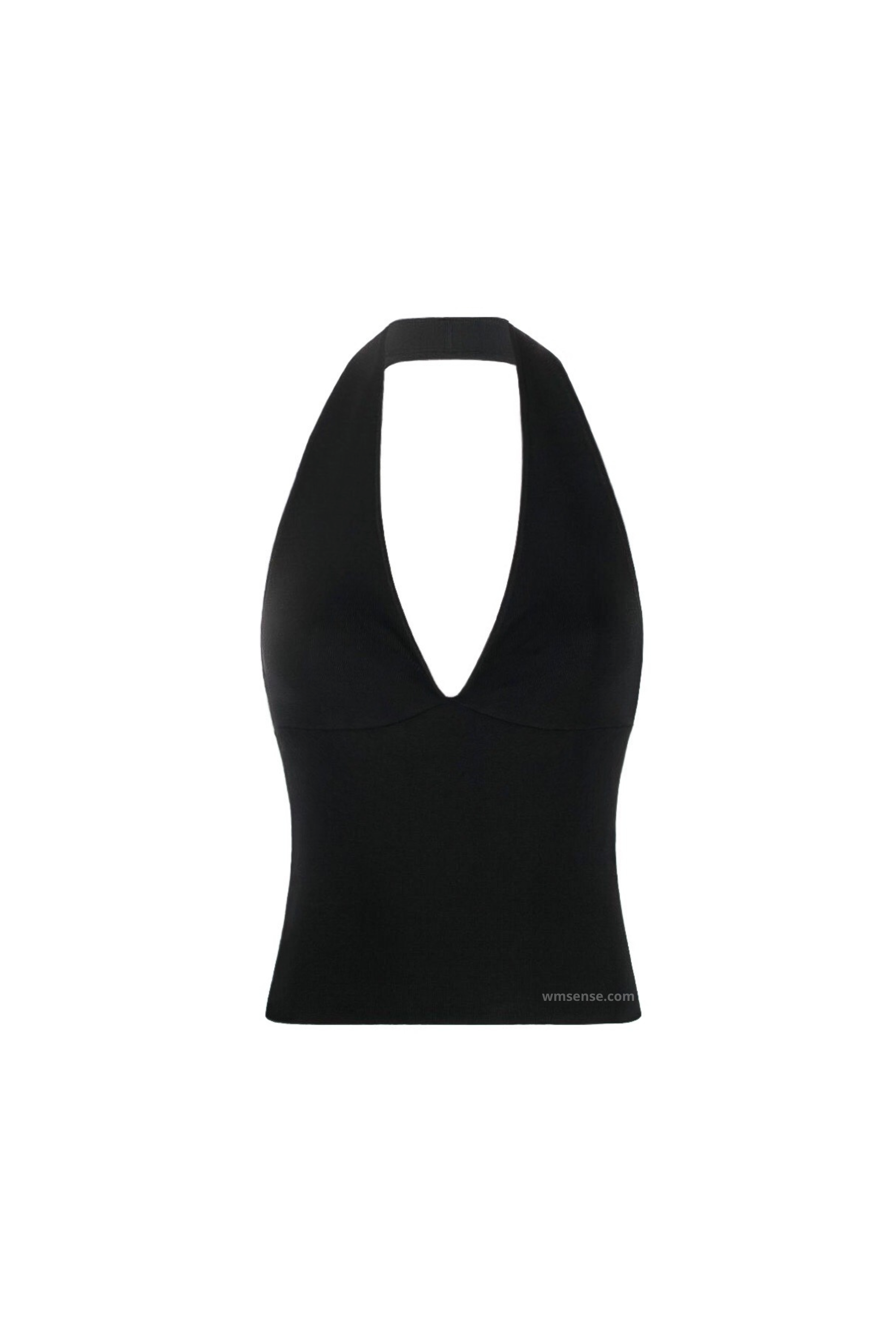 YASMIN LONG TOP BLACK