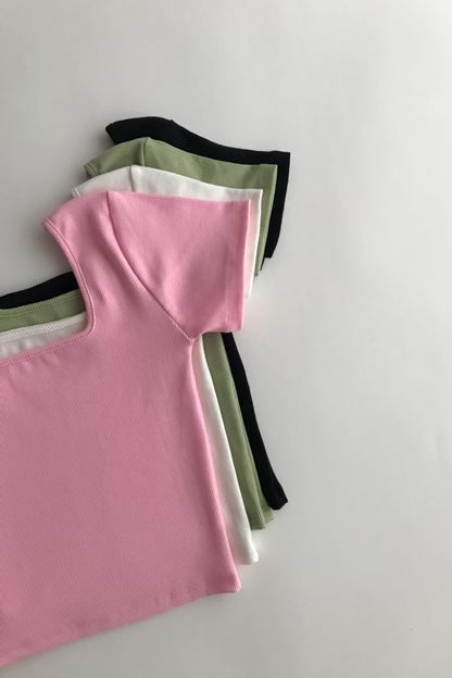 DANI SQUARE TOP PINK