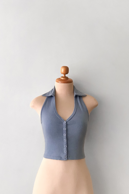 MADISON BUTTON TOP