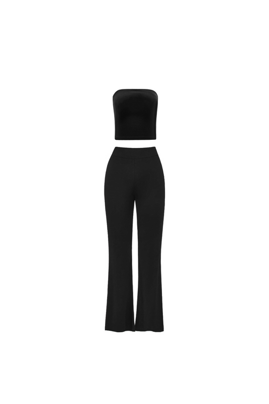 PACK LILY TUBE TOP + KENDALL TROUSERS FLARE