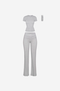 EFFORTLESS SET (short sleeve) GREY