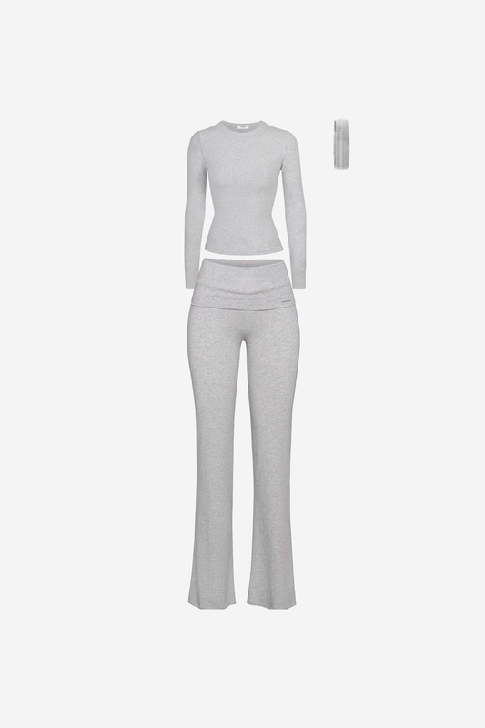 EFFORTLESS SET WMS (long sleeve) GREY