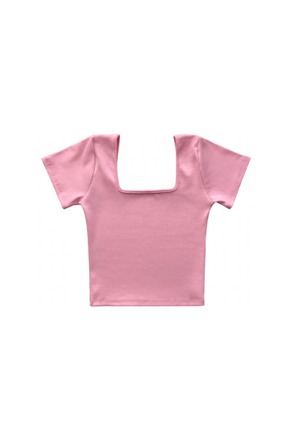 DANI SQUARE TOP PINK