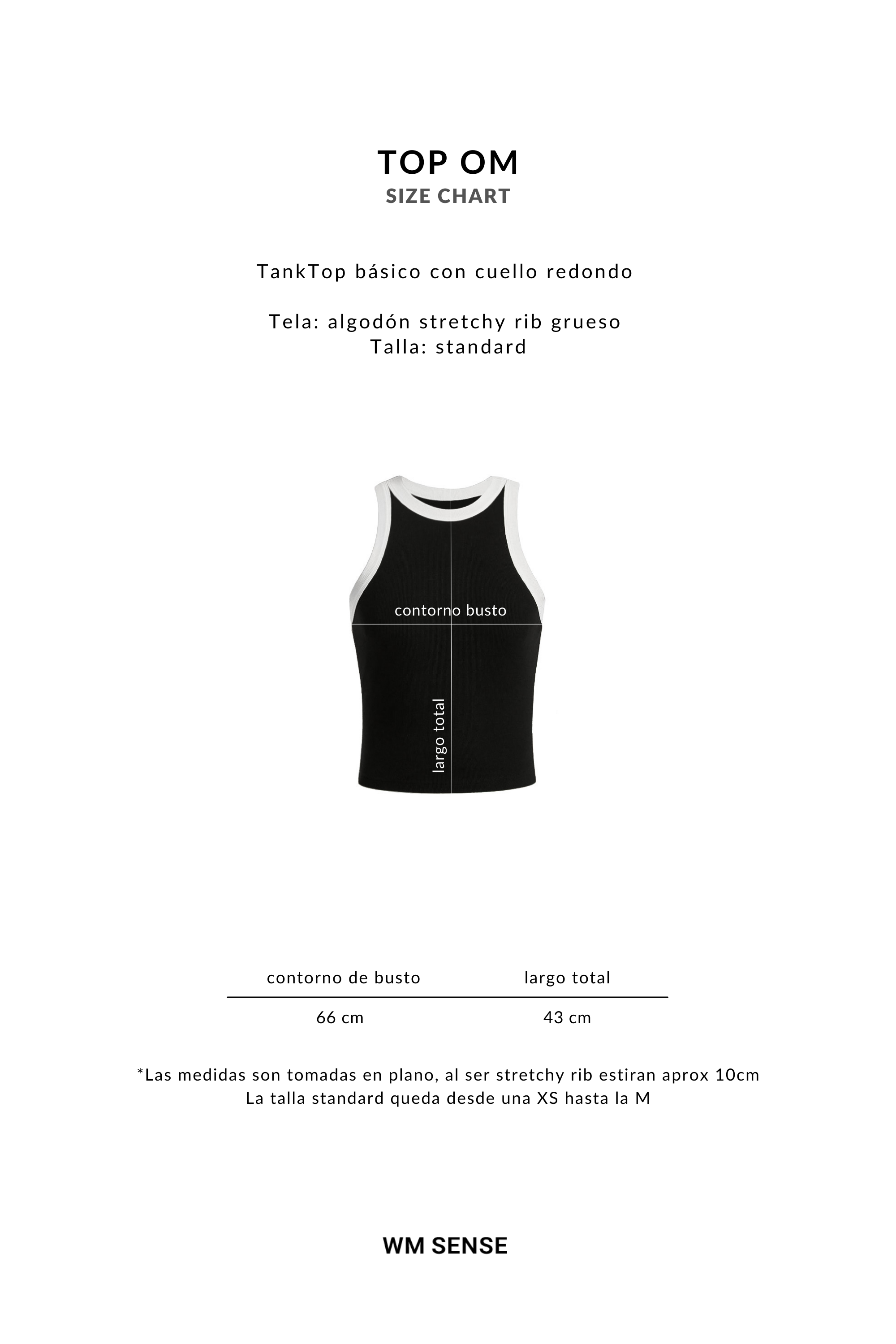 TANKTOP OM STEELBLUE