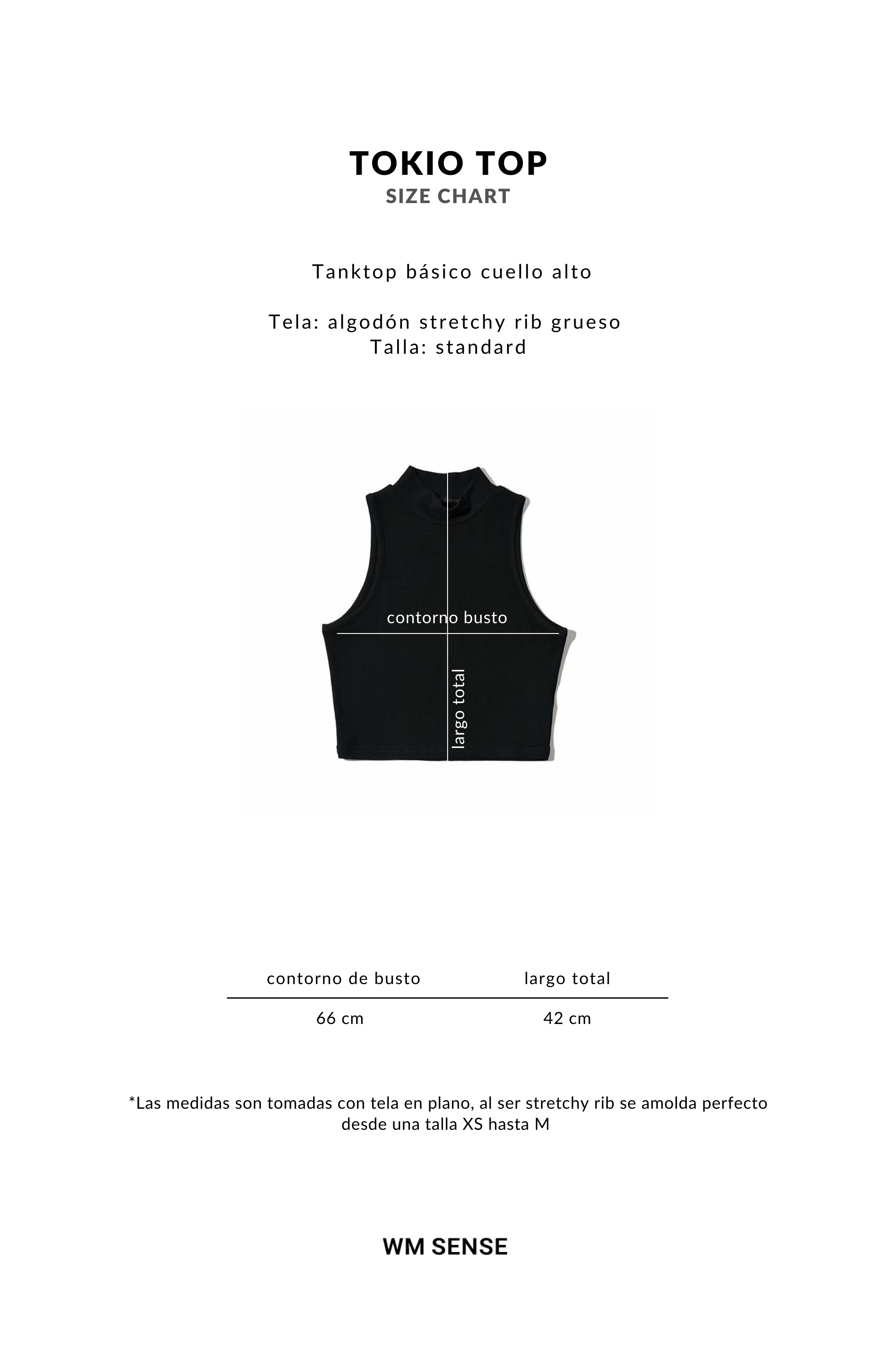 TOKIO TOP BLACK