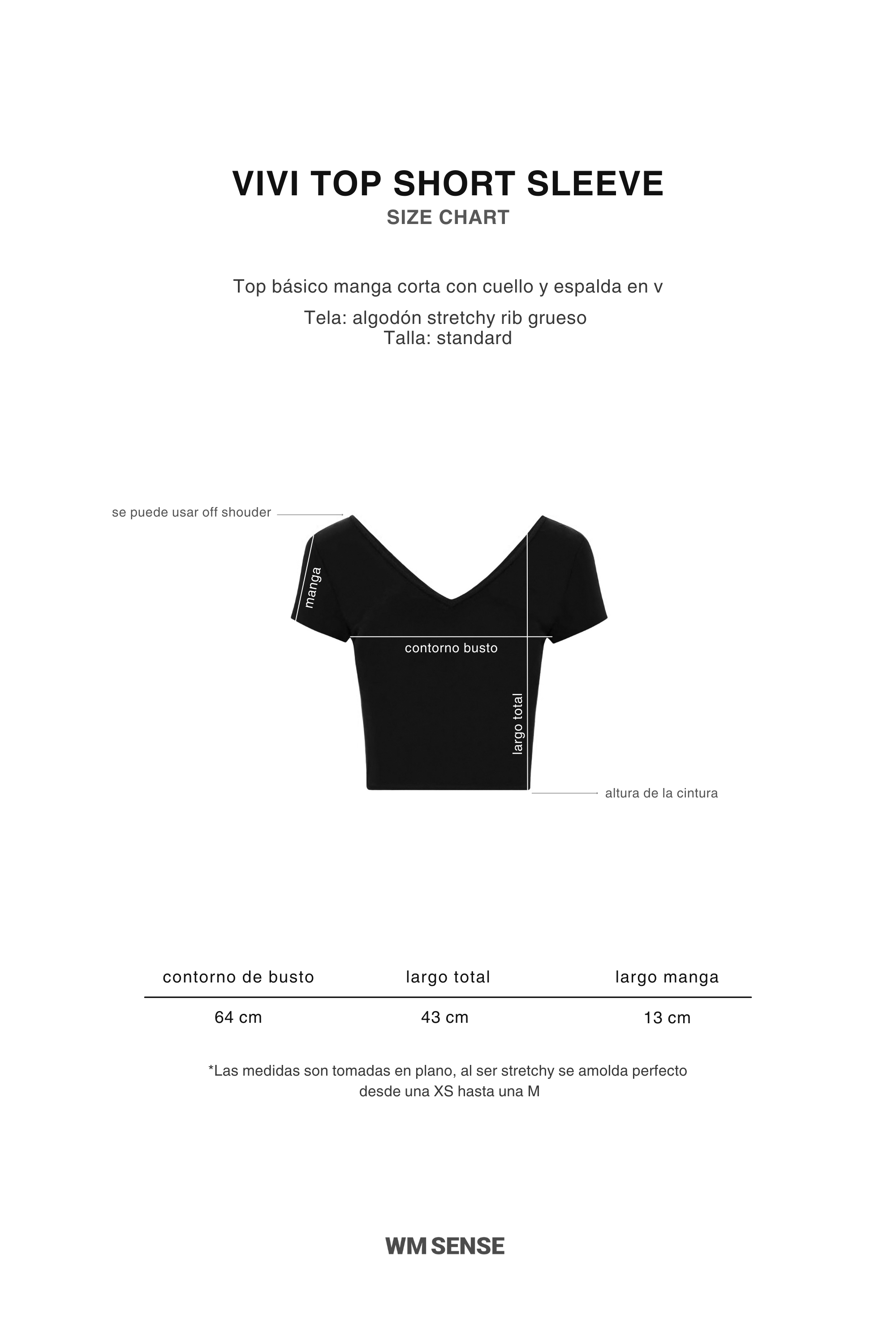 VIVI SHORT TOP MELANGE