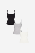 PACK x 3 CAMI TOP