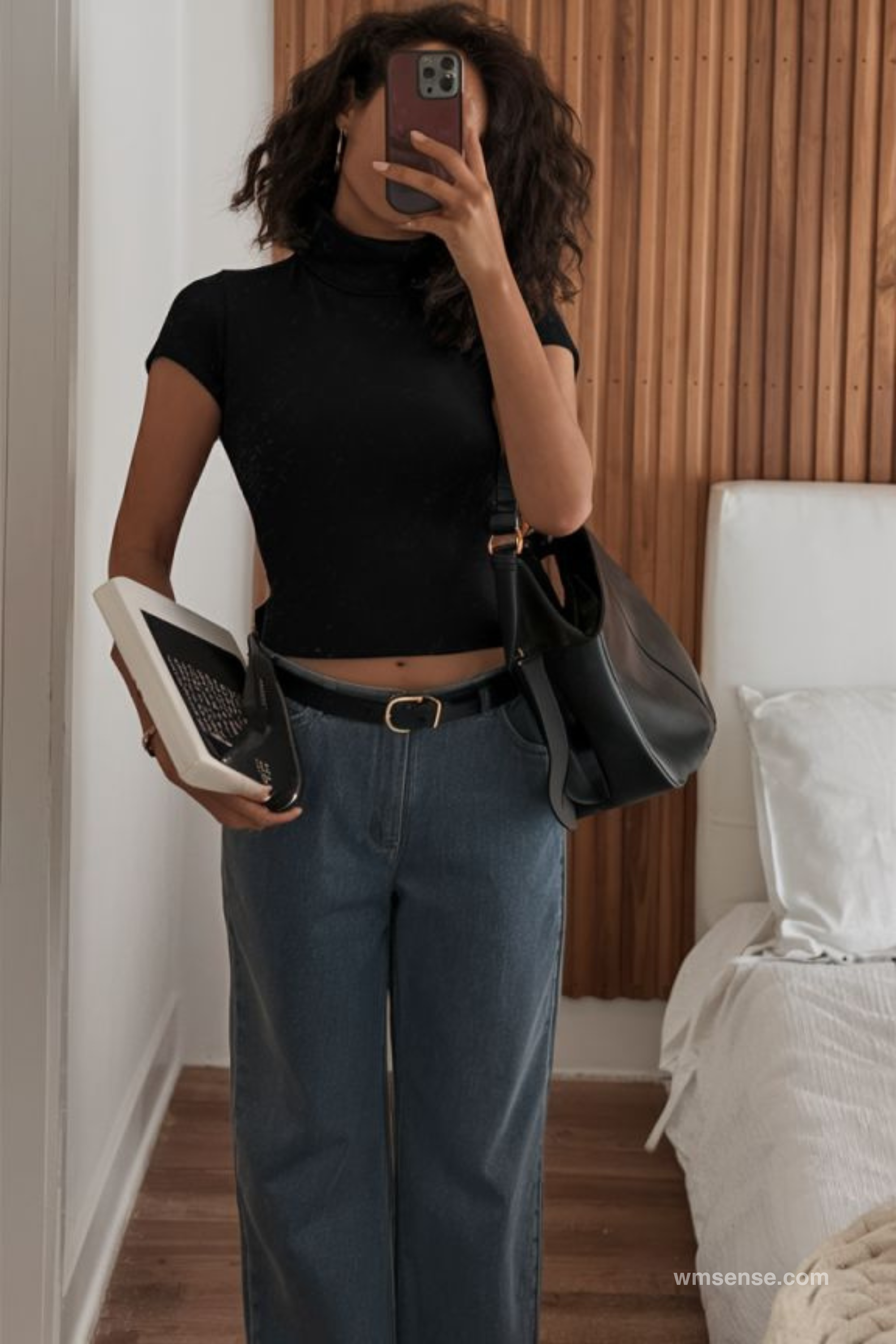 FIO TOP BROWN