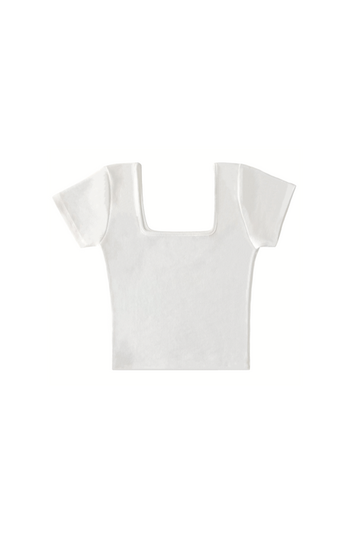DANI SQUARE TOP WHITE