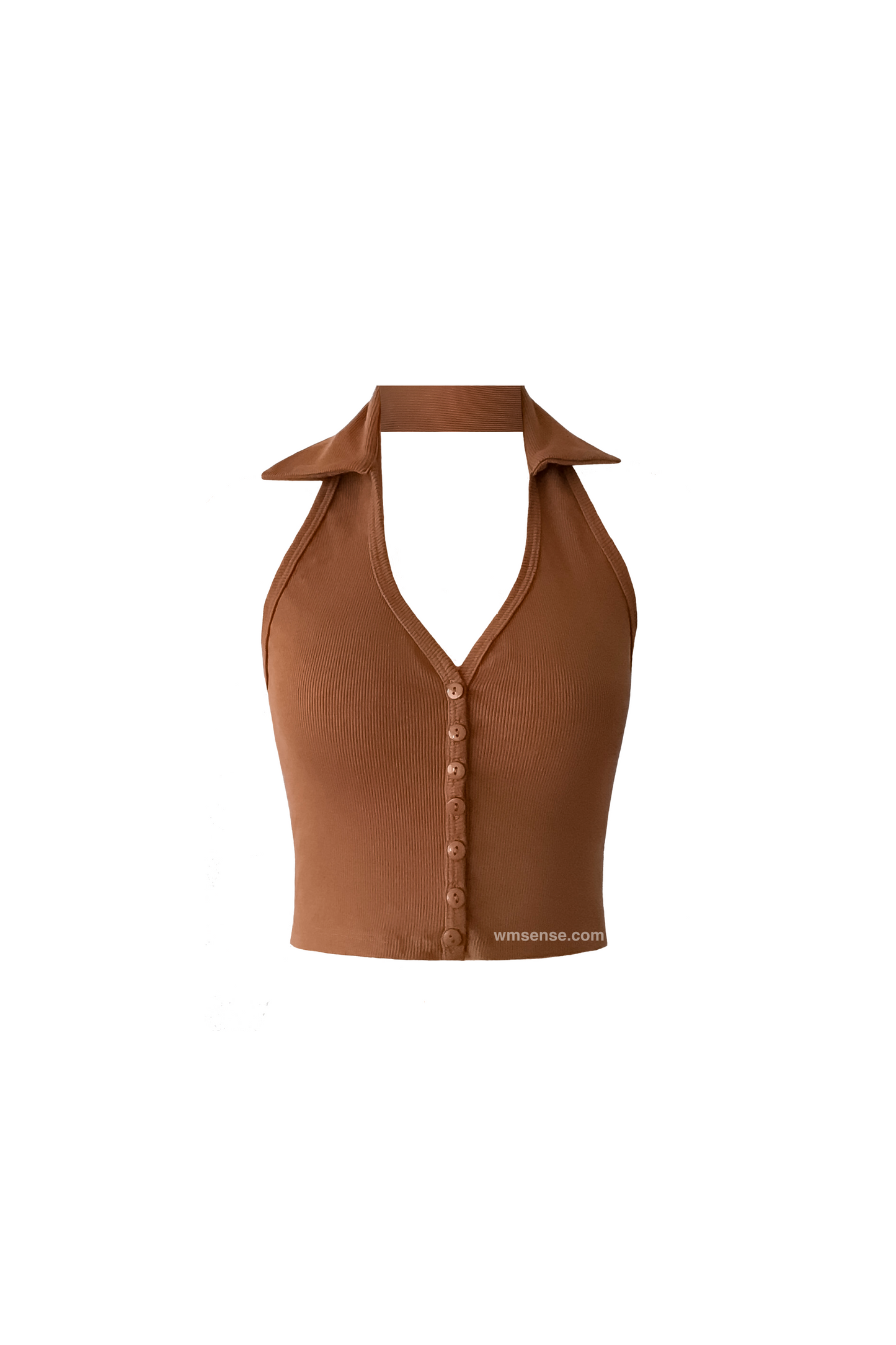 MADISON BUTTON TOP CAMEL