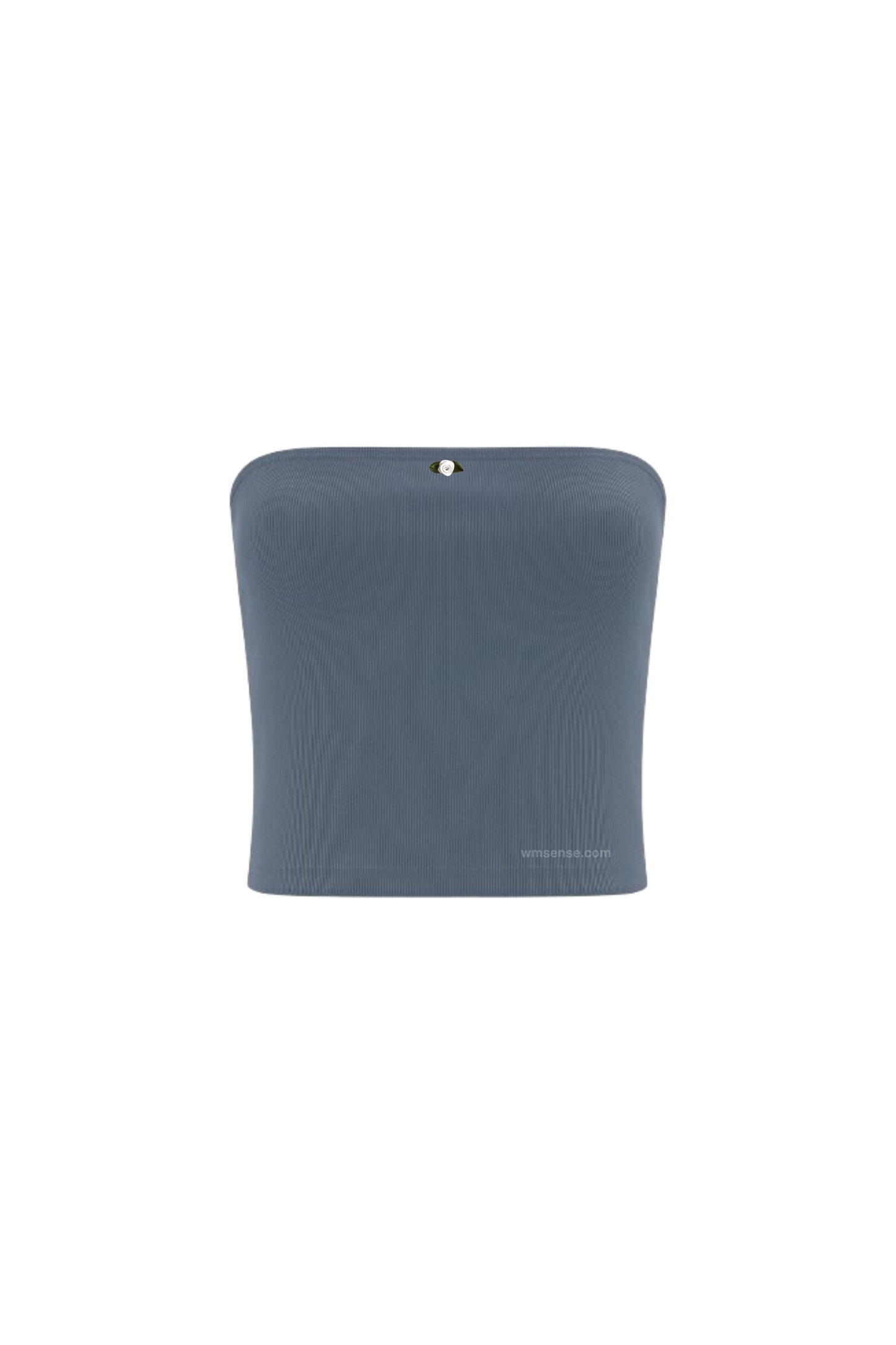LILY TUBE TOP STEEL-BLUE