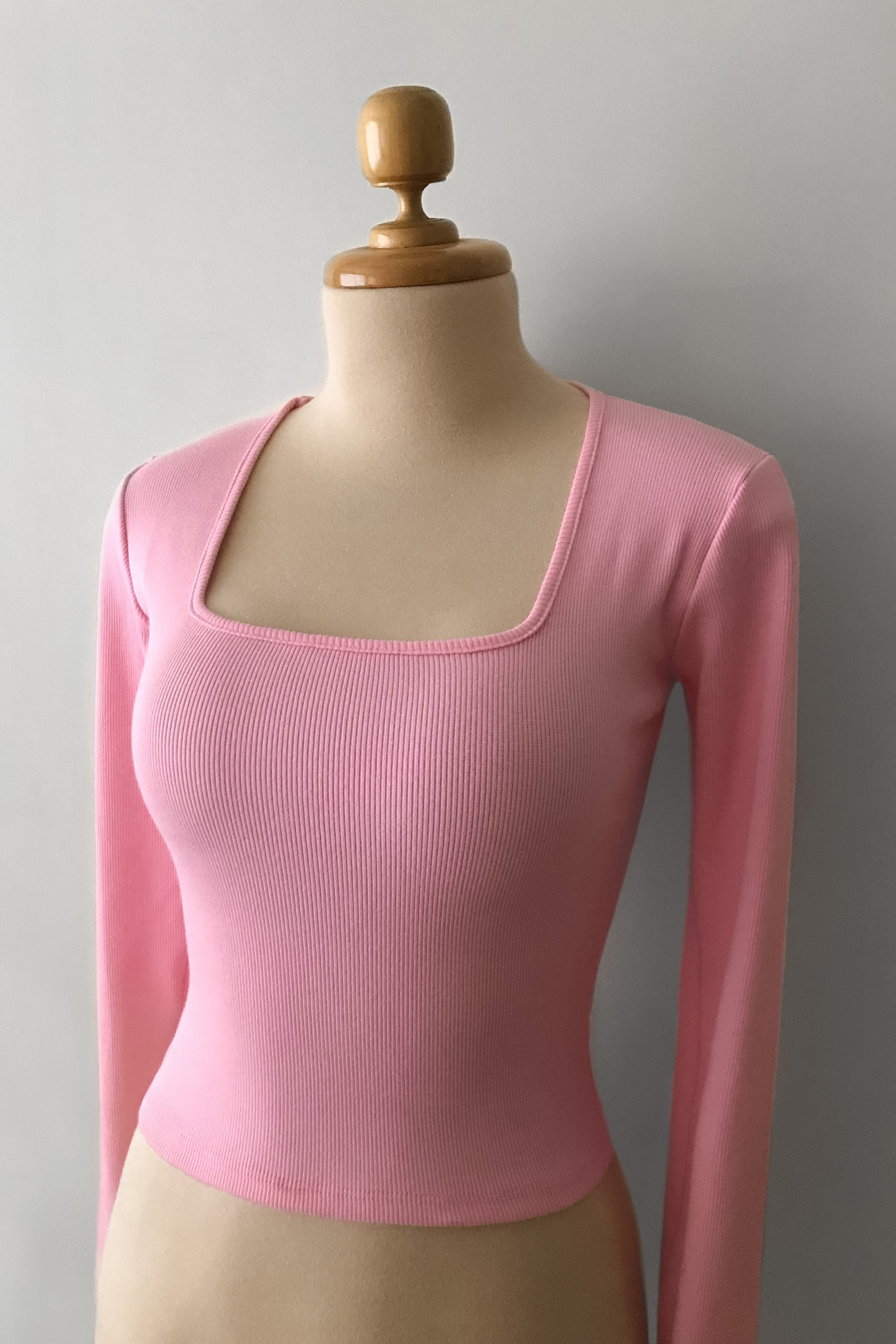 ROSE SQUARE LONG PINK