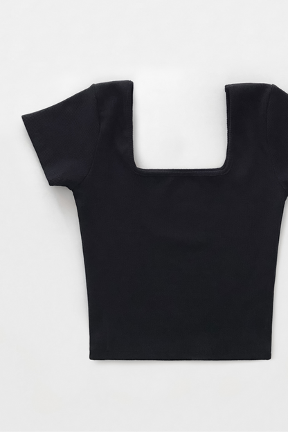 DANI SQUARE TOP NEGRO